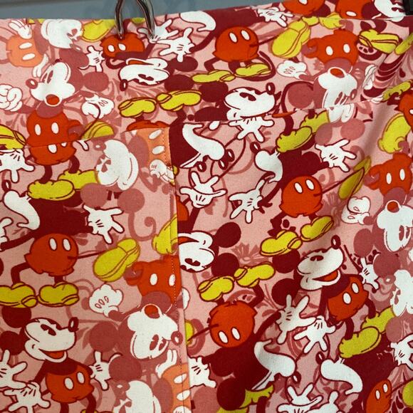LuLaRoe X Disney T&C Red Multicolor Mickey Mouse Leggings Women Sz S - Picture 3 of 7